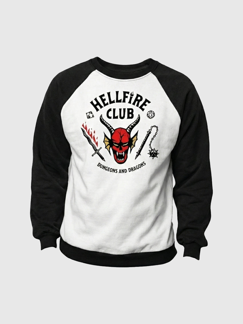 Hellfire Club Raglan Crewneck