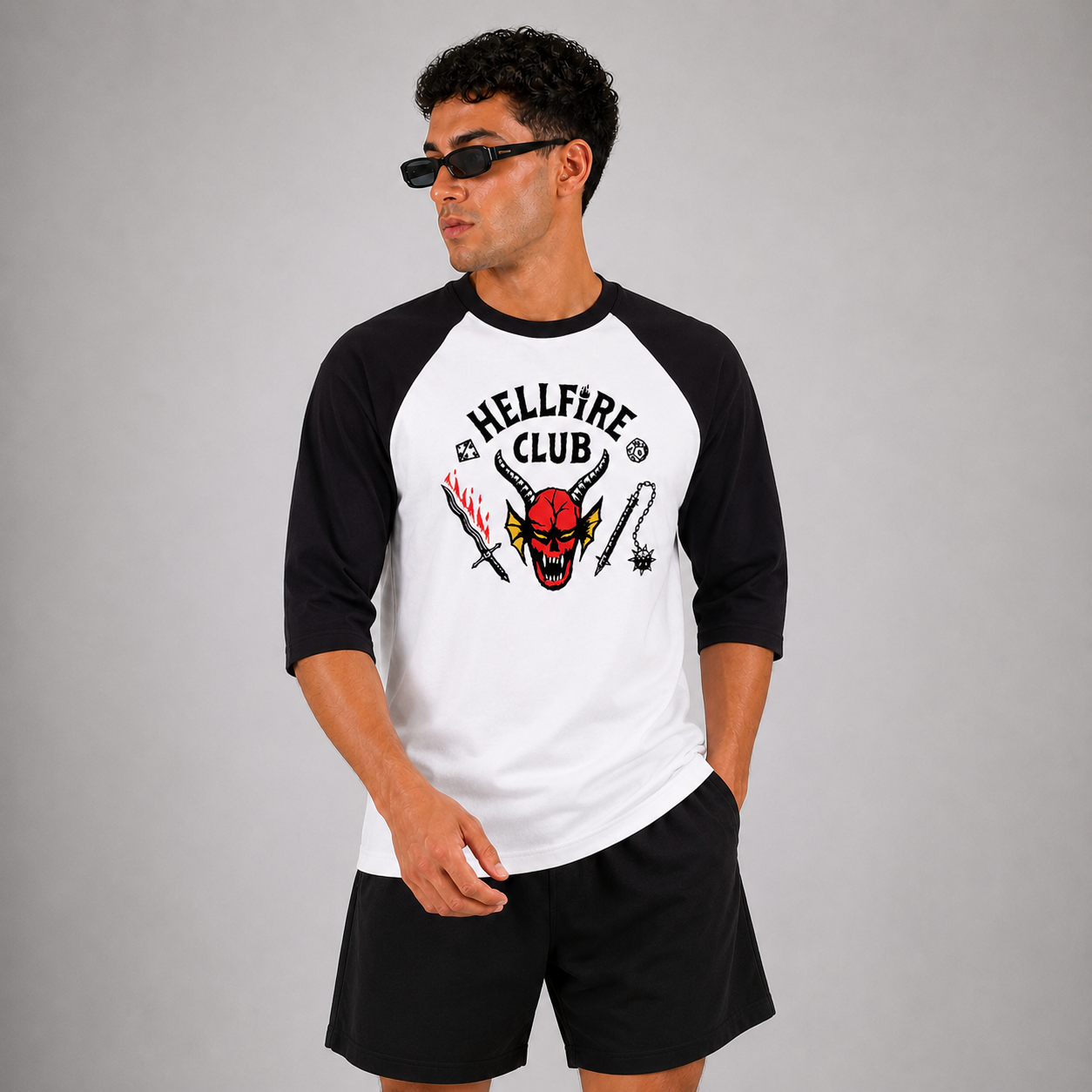 Hellfire Club Raglan Shirt