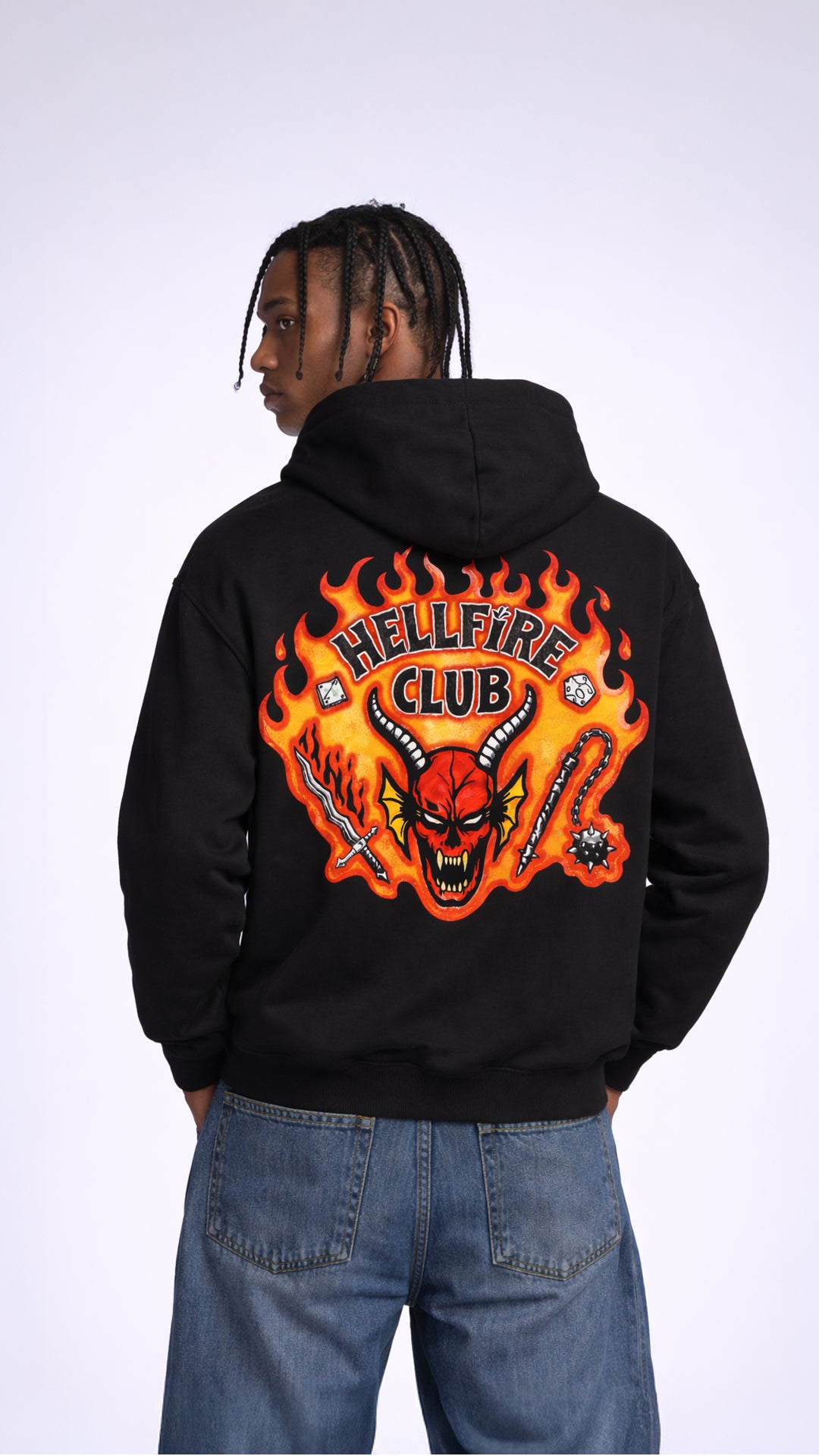 ST Hoodie Burning Hellfire Club