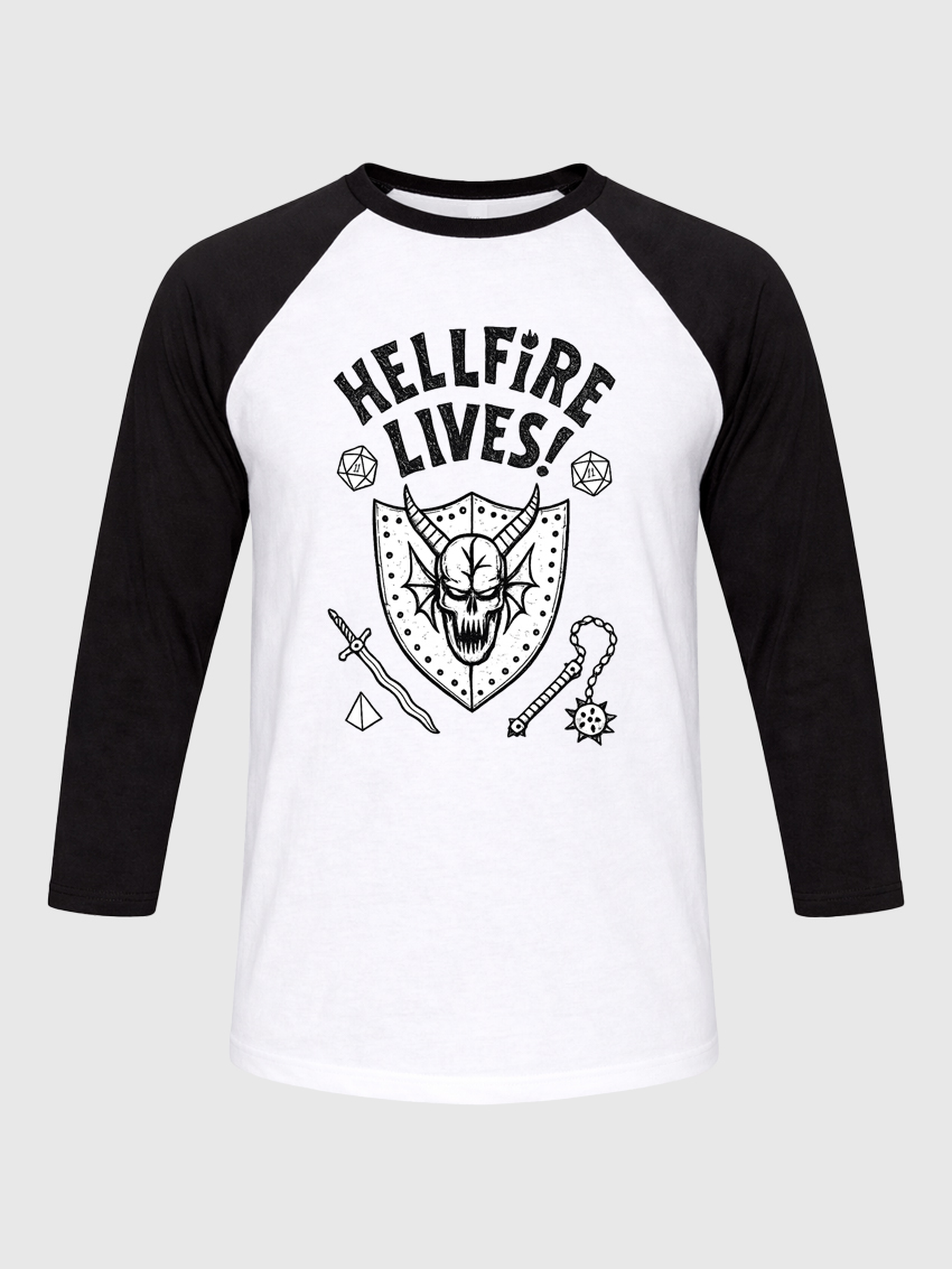 Hellfire Lives Raglan Shirt