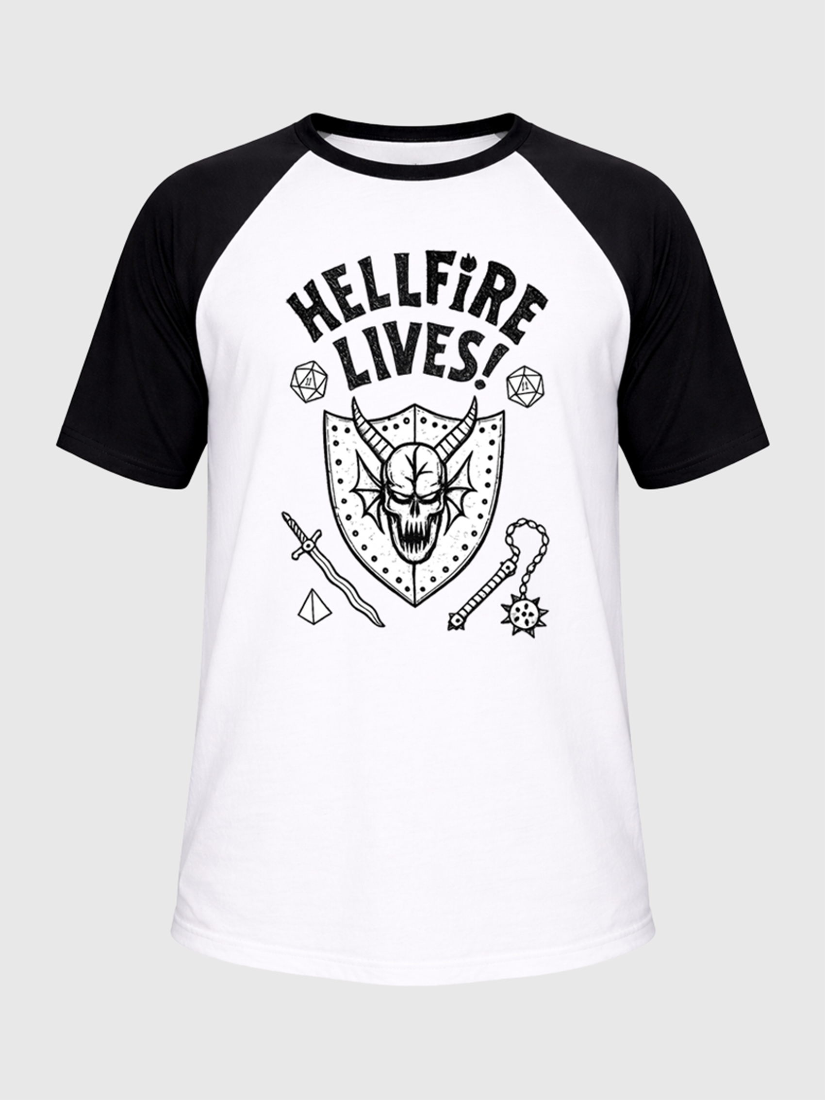 Hellfire Lives Raglan Shirt